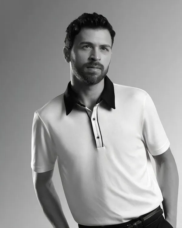 White_Polyester_Buttoned_Performance_Polo_T-Shirt_For_Men