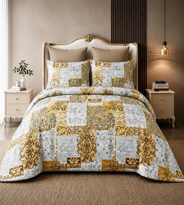 Multicolor_Cotton_Super_King_Double_Bedsheet_For_Bedroom
