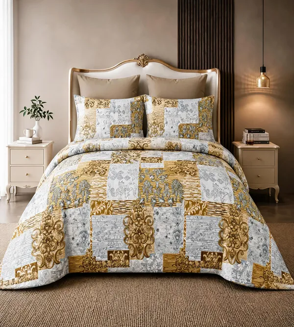 Multicolor_Cotton_Super_King_Double_Bedsheet_For_Bedroom