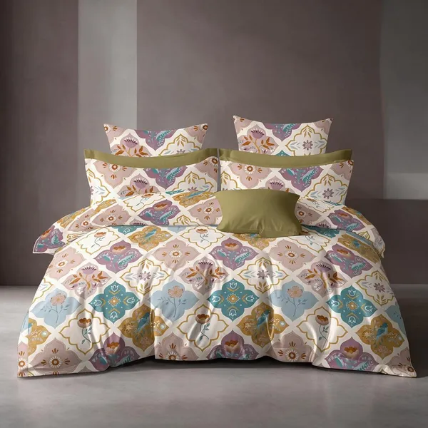 Multicolor_Cotton_Super_King_Double_Bedsheet_For_Bedroom
