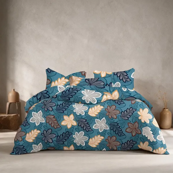 Blue_Cotton_Super_King_Double_Bedsheet_For_Bedroom