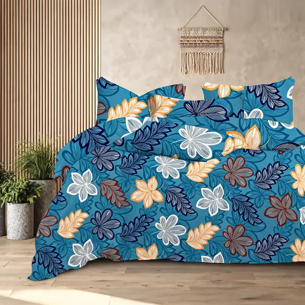 Blue_Cotton_Super_King_Double_Bedsheet_For_Bedroom