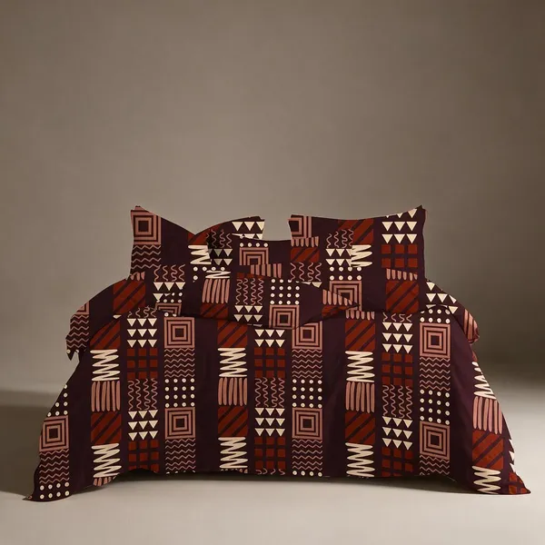 Maroon_Cotton_Super_King_Double_Bedsheet_For_Bedroom