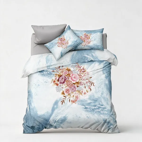 Blue_Cotton_Super_King_Double_Bedsheet_For_Bedroom