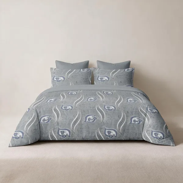 Grey_Cotton_Super_King_Double_Bedsheet_For_Bedroom
