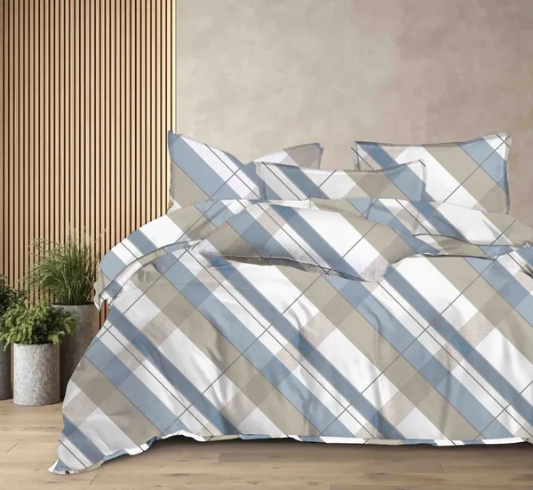Blue_Grey_Cotton_Super_King_Double_Bedsheet_For_Bedroom