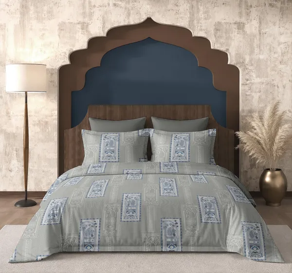 Grey_Cotton_Super_King_Double_Bedsheet_For_Bedroom