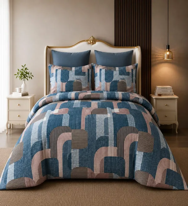 Multicolor_Cotton_Super_King_Double_Bedsheet_For_Bedroom
