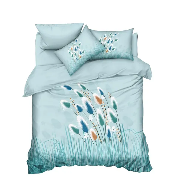 Light_Blue_Cotton_Super_King_Double_Bedsheet_For_Bedroom