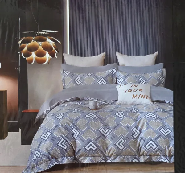 Grey_Cotton_Double_Bedsheet_For_Bedroom
