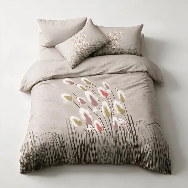 Grey_Cotton_Super_King_Double_Bedsheet_For_Bedroom