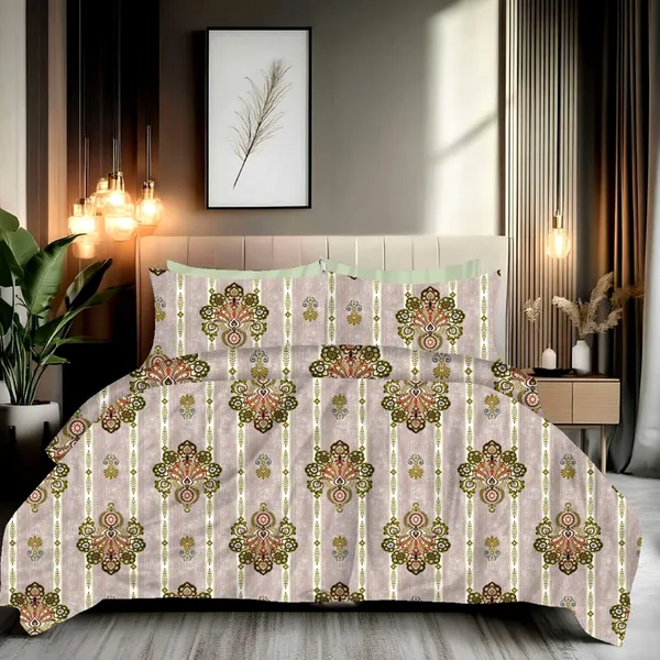 Multicolor_Cotton_Super_King_Double_Bedsheet_For_Bedroom