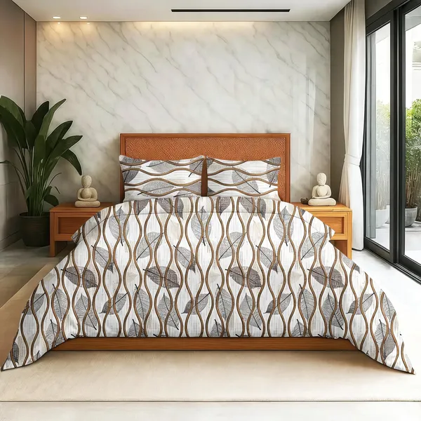 Grey_Cotton_Double_Bedsheet_For_Bedroom
