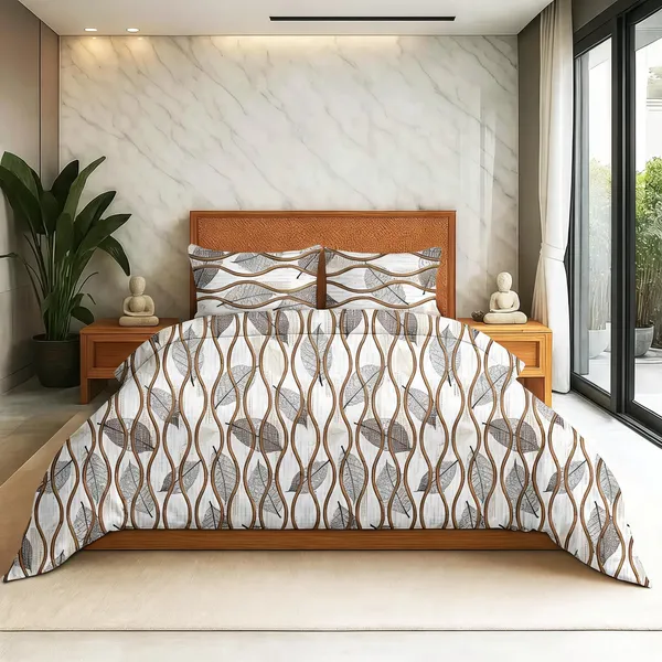 Grey_Cotton_Double_Bedsheet_For_Bedroom