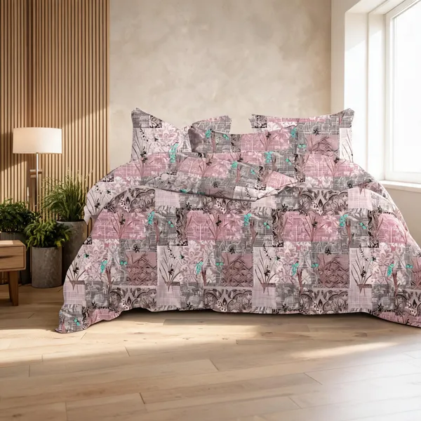 Multicolor_Cotton_Super_King_Double_Bedsheet_For_Bedroom