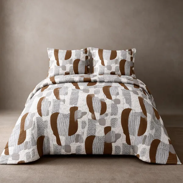 Brown_Cotton_Super_King_Double_Bedsheet_For_Bedroom