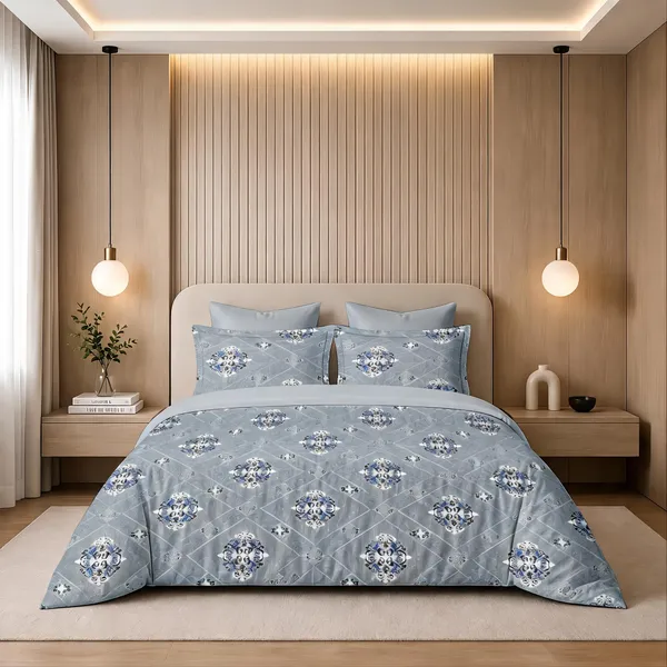 Grey_Cotton_Super_King_Double_Bedsheet_For_Bedroom
