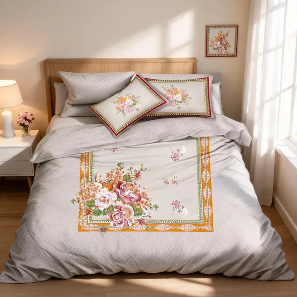 Grey_Cotton_Super_King_Double_Bedsheet_For_Bedroom