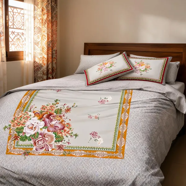 Grey_Cotton_Super_King_Double_Bedsheet_For_Bedroom