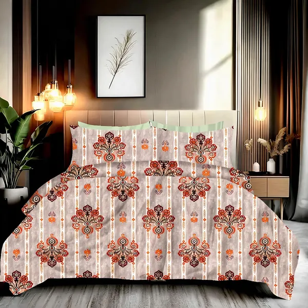 Multicolor_Cotton_Super_King_Double_Bedsheet_For_Bedroom