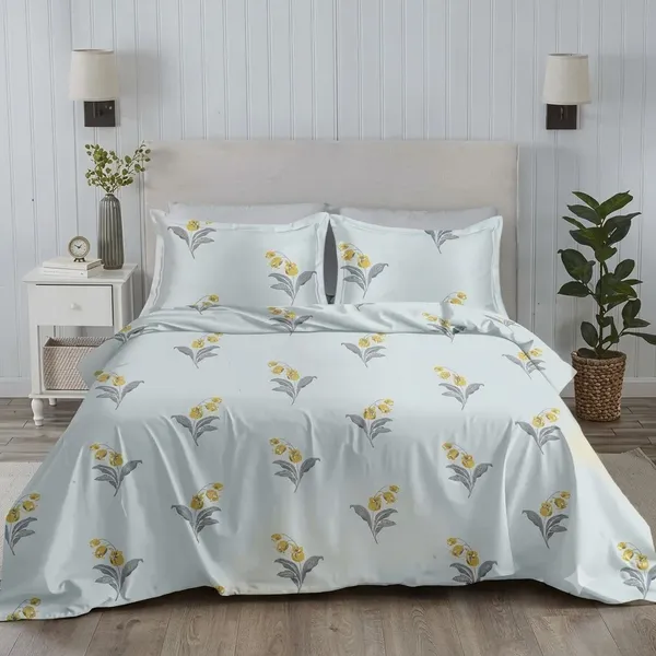 Multicolor_Cotton_Double_Bedsheet_For_Bedroom
