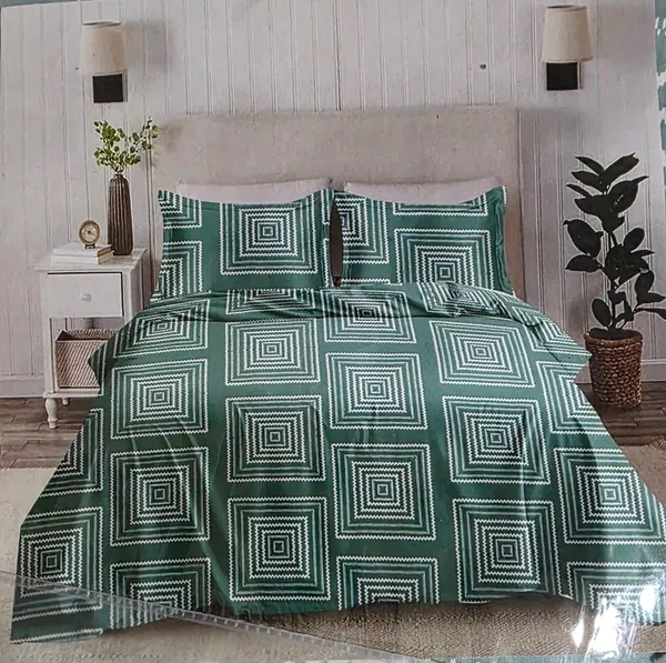 Green_Cotton_Double_Bedsheet_For_Bedroom