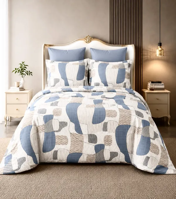 Multicolor_Cotton_Super_King_Double_Bedsheet_For_Bedroom