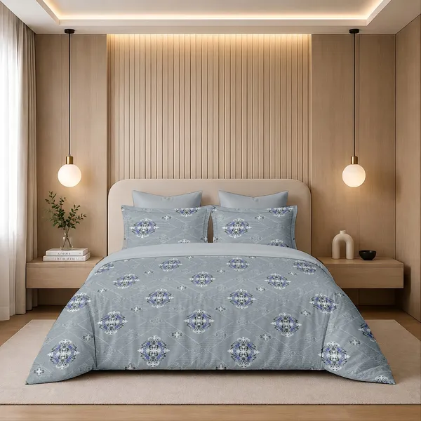 Grey_Cotton_Super_King_Double_Bedsheet_For_Bedroom