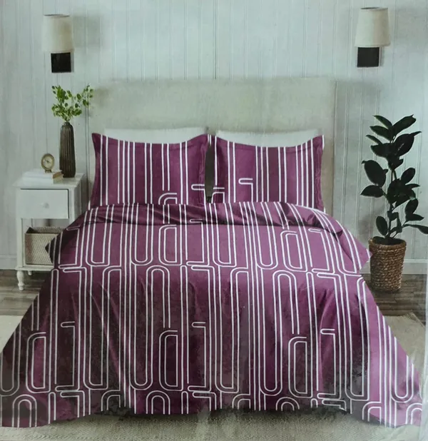 Maroon_Cotton_Double_Bedsheet_For_Bedroom