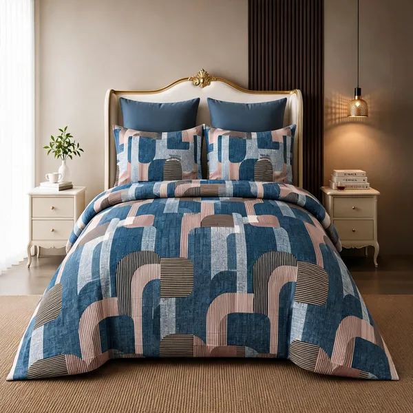 Multicolor_Cotton_Super_King_Double_Bedsheet_For_Bedroom