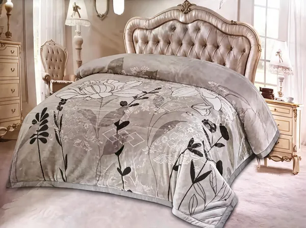 Grey_Cotton_Double_Bedsheet_For_Bedroom