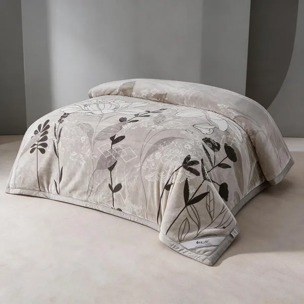 Grey_Cotton_Double_Bedsheet_For_Bedroom