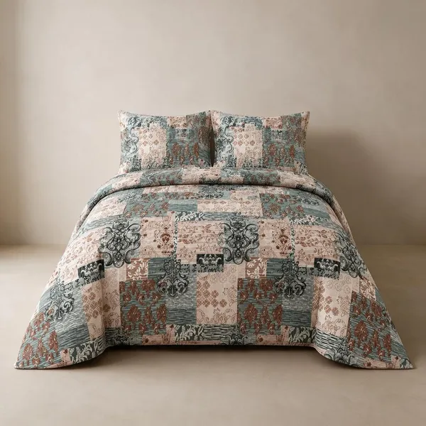 Multicolor_Cotton_Super_King_Double_Bedsheet_For_Bedroom