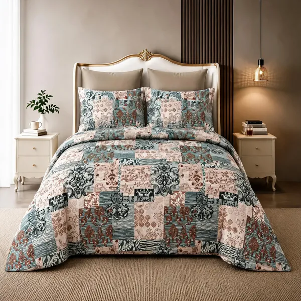 Multicolor_Cotton_Super_King_Double_Bedsheet_For_Bedroom
