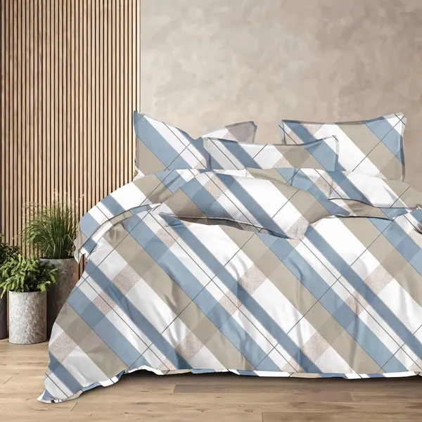 Blue_Grey_Cotton_Super_King_Double_Bedsheet_For_Bedroom