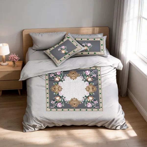 Grey_Cotton_Super_King_Double_Bedsheet_For_Bedroom