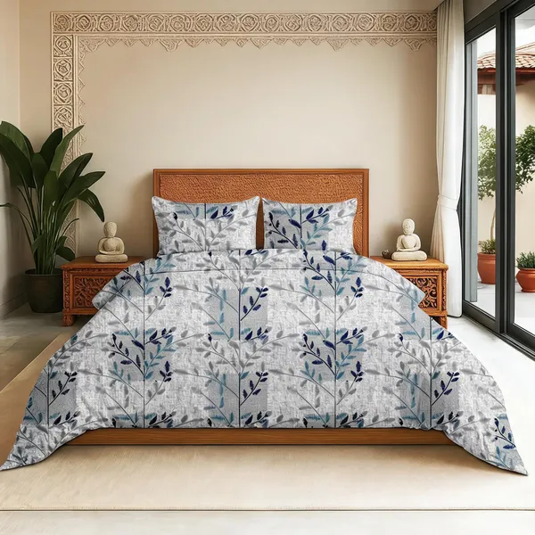 Blue_Cotton_Super_King_Double_Bedsheet_For_Bedroom