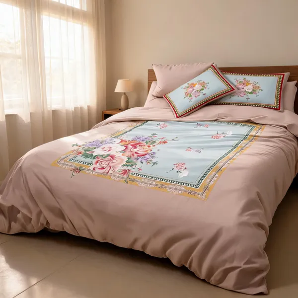 Pastel_Cotton_Super_King_Double_Bedsheet_For_Bedroom