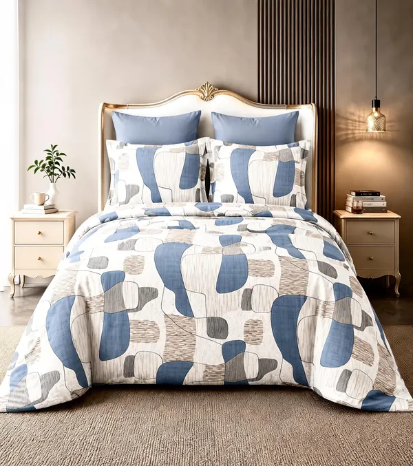 Multicolor_Cotton_Super_King_Double_Bedsheet_For_Bedroom