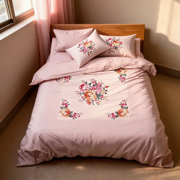 Pink_Cotton_Super_King_Double_Bedsheet_For_Bedroom
