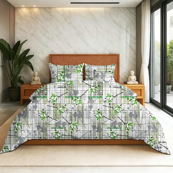 Grey_Cotton_Super_King_Double_Bedsheet_For_Bedroom
