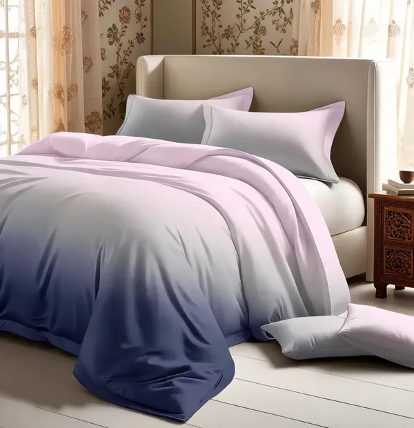 Lavender_And__Blue_Cotton_Double_Bedsheet_For_Bedroom