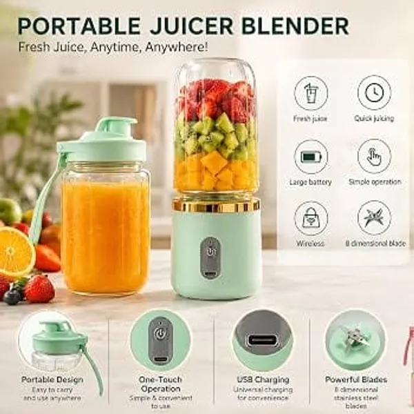 Portable_Usb_Rechargeable_Juicer_Blender