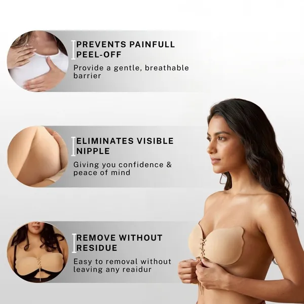 Beige_Strapless_Push_Up_Bra_For_Women