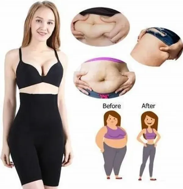 Black_Full_Coverage_Shaping_Bodysuit_for_Women