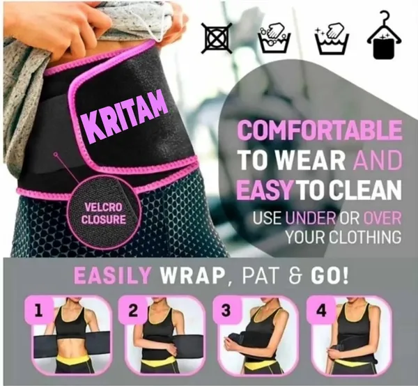 Black_And_Pink_Wraparound_Waist_Trimmer_Belt