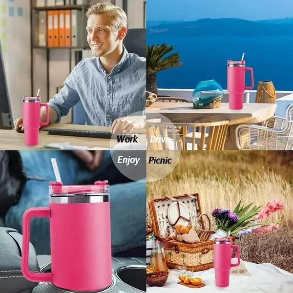 Pink_Modern_Solid_Tumbler_With_Straw
