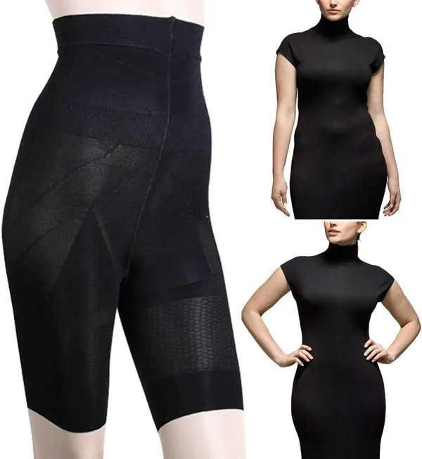 Black_Full_Coverage_Shaping_Bodysuit_for_Women