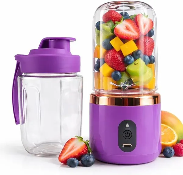 Purple_Portable_Juicer_Blender