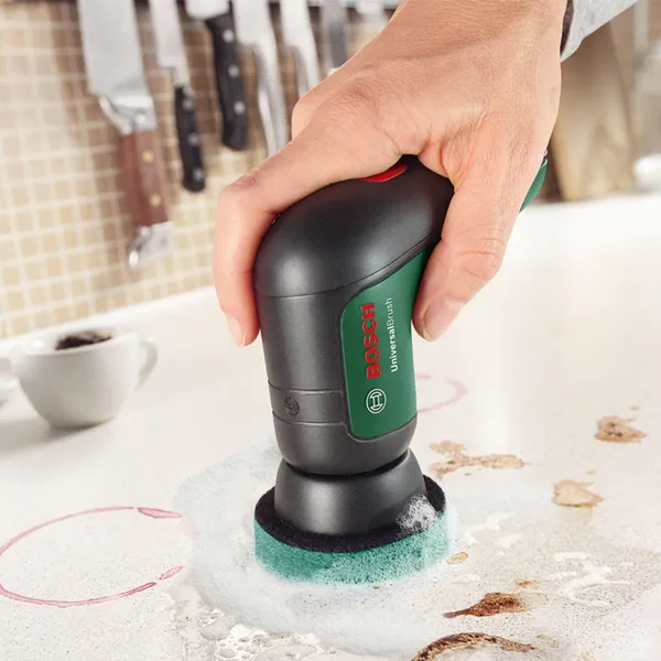 Green_Cordless_Electric_Spin_Scrubber_With_Cleaning_Accessories